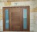 Ejemplo de puertas de exterior de madera